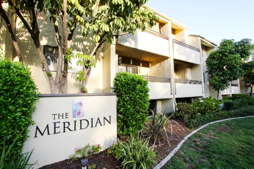 The view of The Meridian property in Pasadena, California
