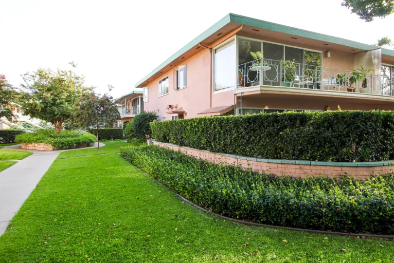 The hedges around Villa San Pasqual II