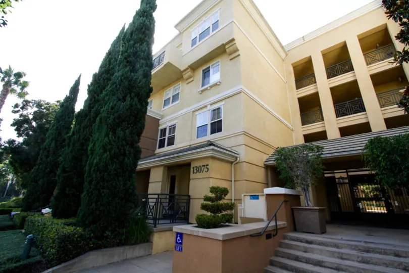 The balconies at Avalon Playa Vista in Playa Vista