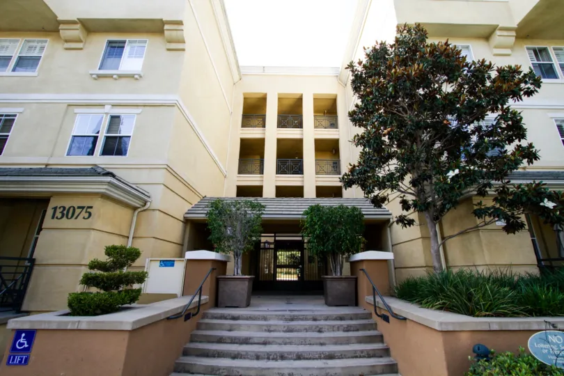 The entryway into Avalon Playa Vista