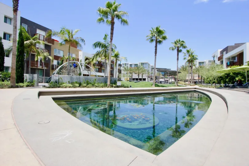 Cool relaxation and sight seeing facility for the residents of Cleo, Playa Vista California