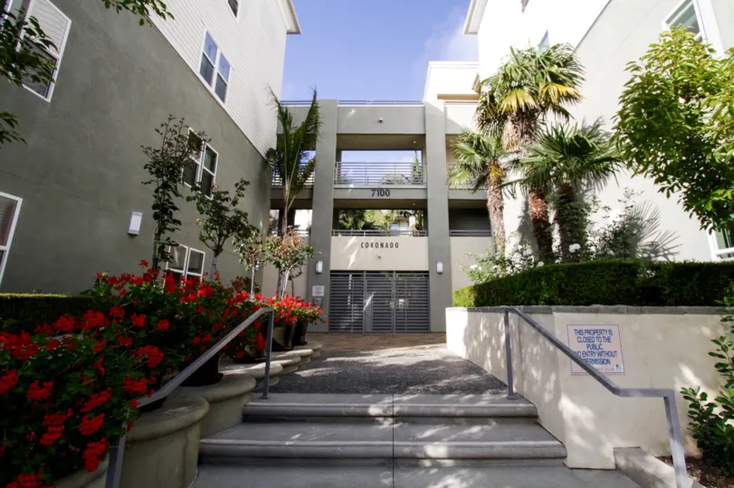The entrance into Coronado Playa Vista