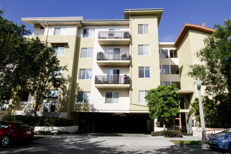 The view of Crescent Walk in Playa Vista