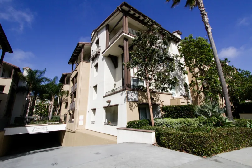 The parking for Serenade in Playa Vista