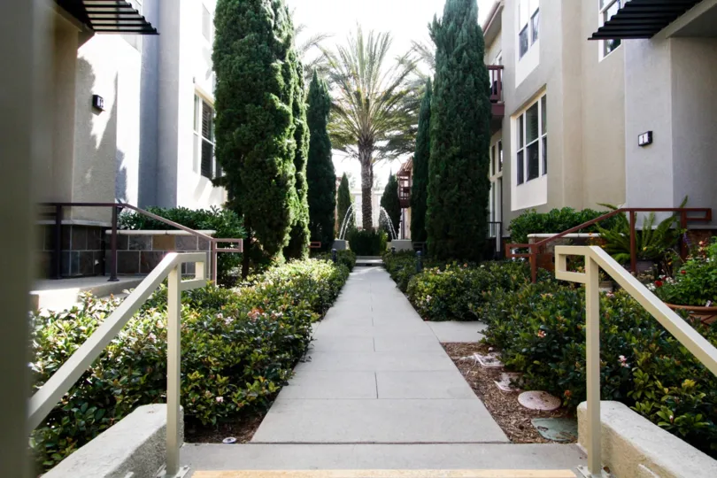 The sidewalk in Tapestry I
