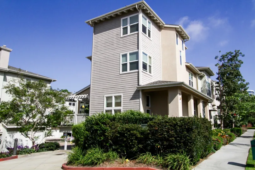 The landscaping at Tapestry II in Playa Vista