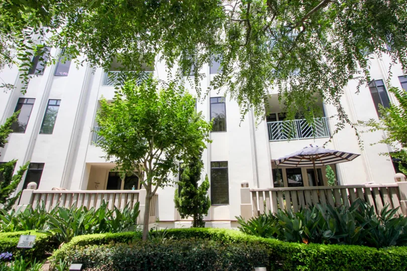Awe inspiring courtyard of The Metro and her beautiful greenery, Playa Vista California