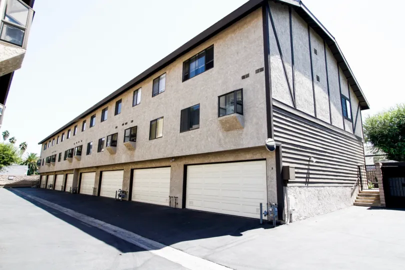 The parking for Kingston Townhomes East