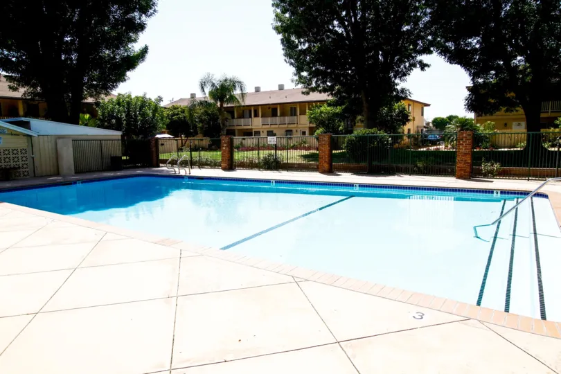 The pool at Northridge Village for residents to use