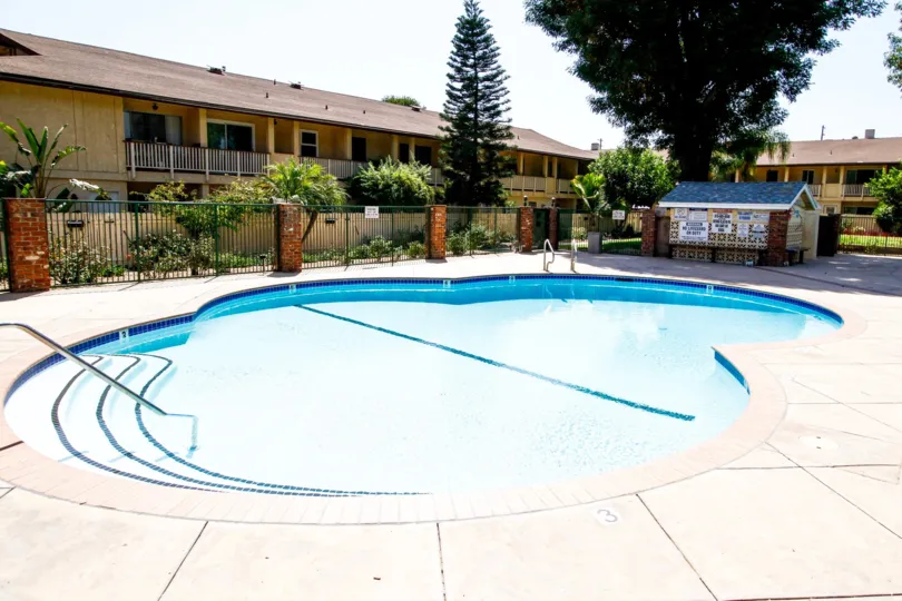 The common area at Northridge Village for residents to enjoy