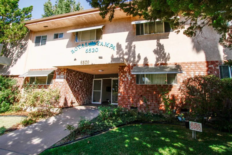 The Royal Tampa building in Reseda California