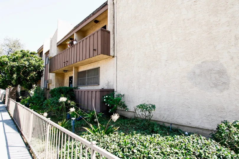 The balconies at Sherman Way