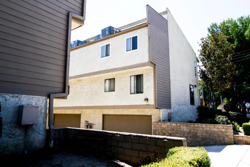 The windows in the Shirley East Townhomes