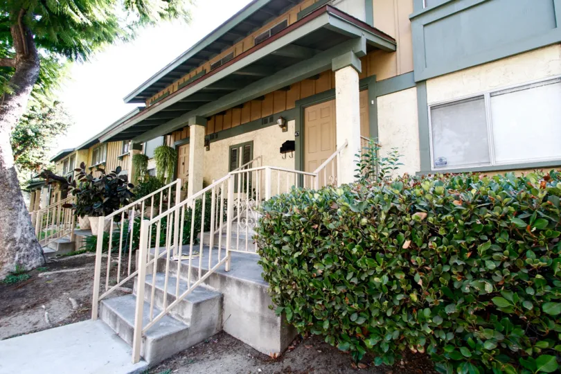 The stairs into Sunburst Estates