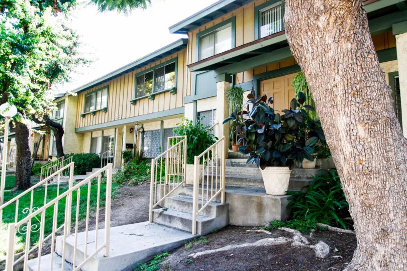 The Sunburst Estates building in Reseda California
