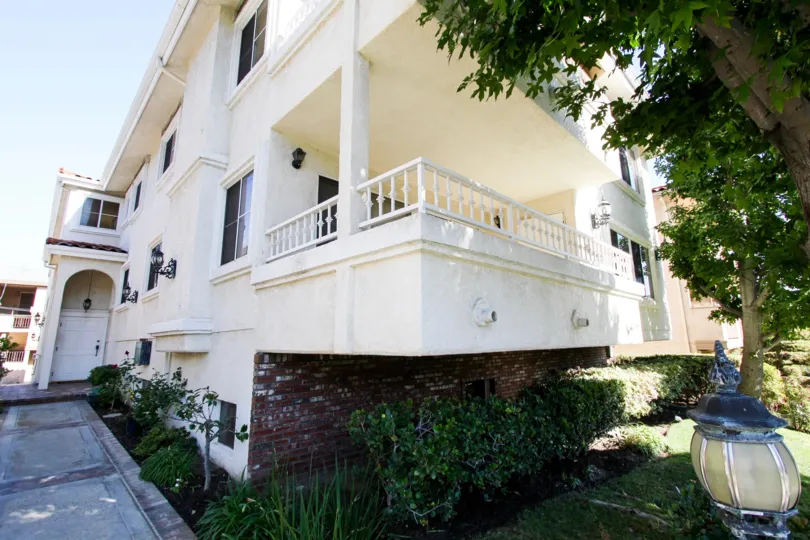The balcony seen at 818 S Averill Ave in San Pedro California