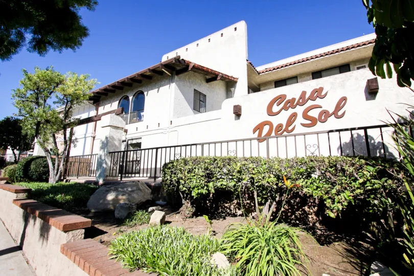 The landscaping at Casa Del Sol