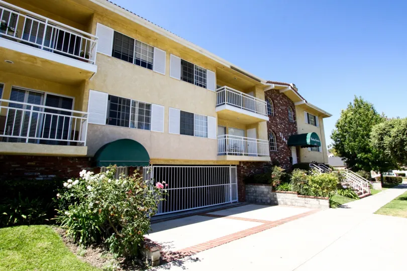 The parking at Chateau Gardens in San Pedro California