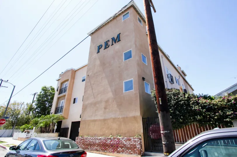The Grand Avenue Townhomes building in San Pedro California