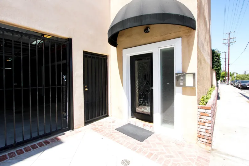The entrance into Grand Avenue Townhomes in San Pedro California