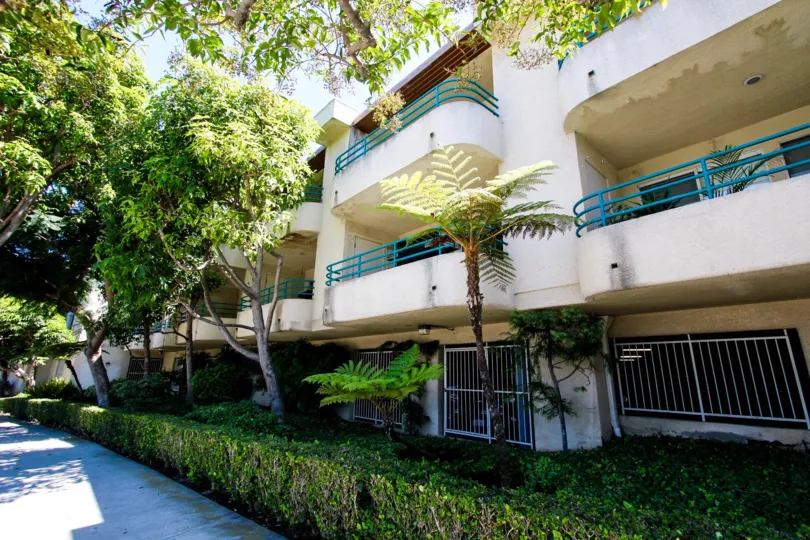 The balconies at Marina Pointe