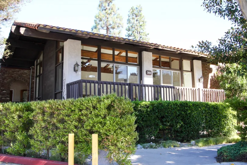 The balcony at Miraleste Canyon Estates