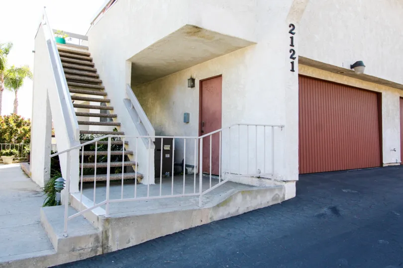 The stairs around South Shores Club