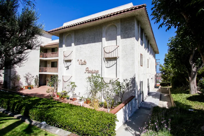The Vista Pacifica Villas building in San Pedro California