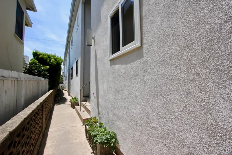 An easy access walkway at the 14th street community