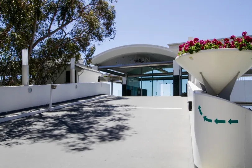 The entrance into 101 Ocean