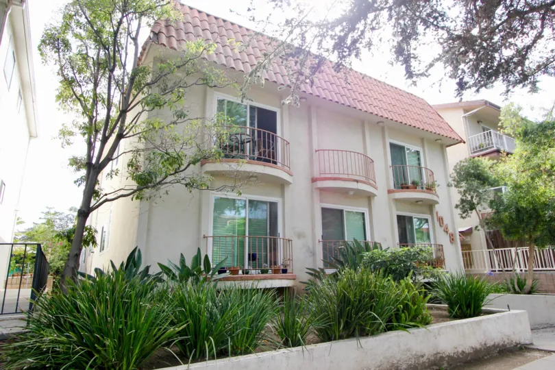 A sunny day the 1048 9th Street with good atmosphere house location is good green leafy trees and plants good ventilation