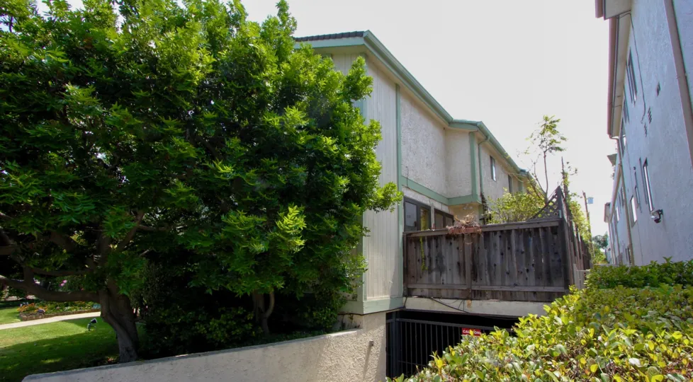 The beautiful greenery at the great 18th St. community