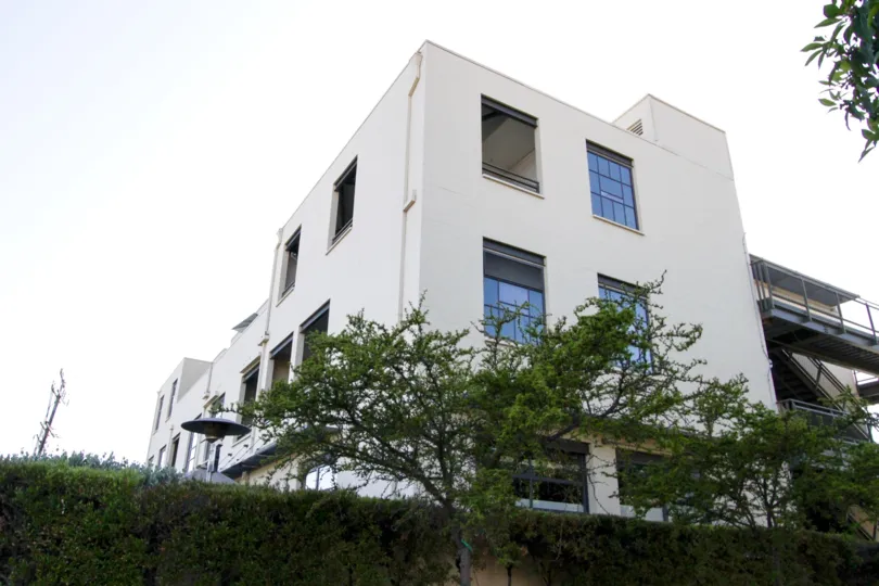 The building at 12st Street Lofts in Santa Monica