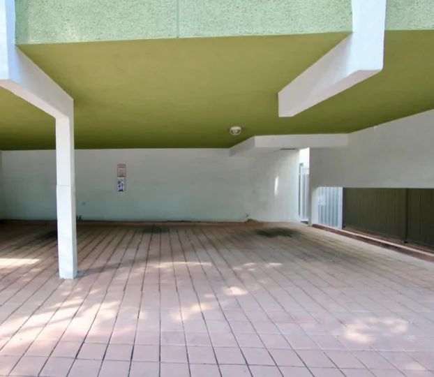 empty spaces and parking lot of 1319 11th St, Santa Monica California