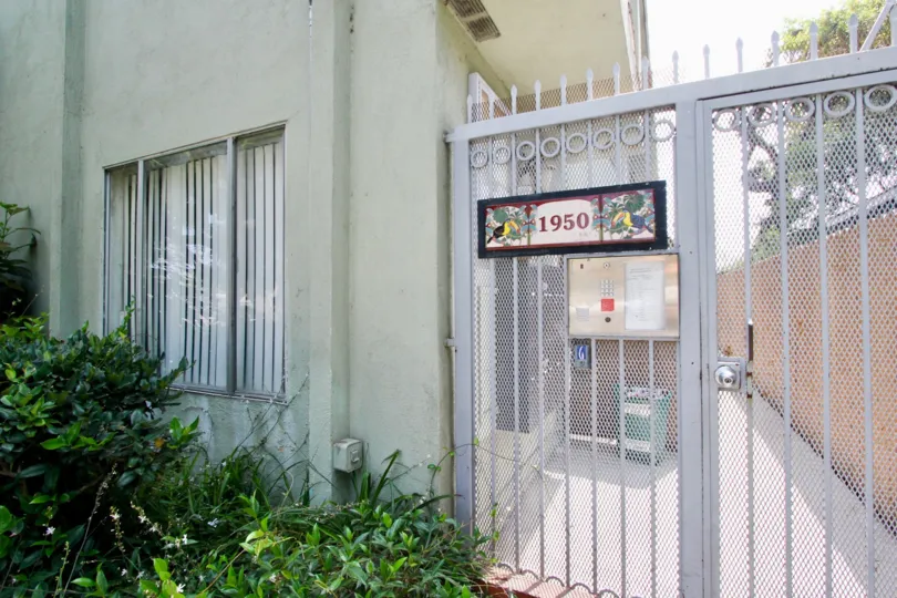 The gate looks like a general not opened is a electronic system