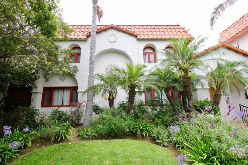A house in 701 Grant that should covered by beautiful plants.