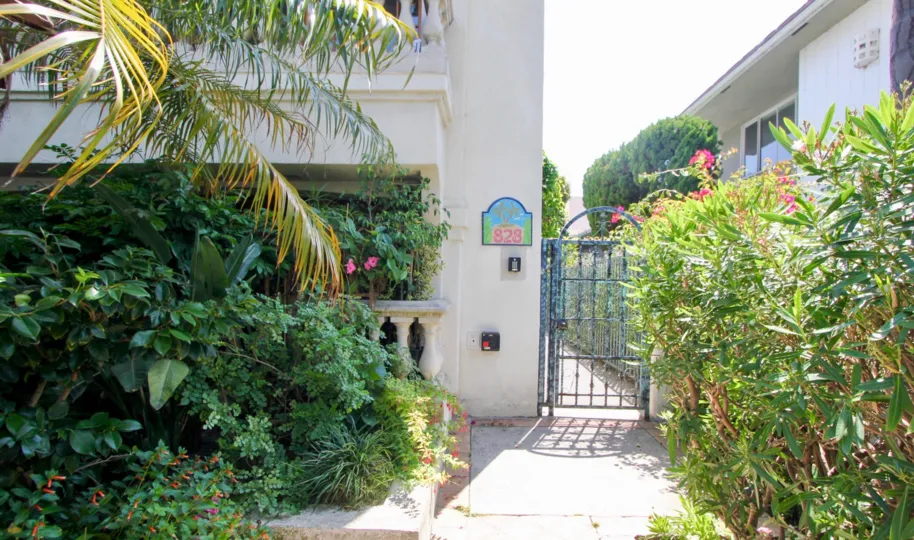 In a sunny day the flat 828 is looking so good and nice. with trees and green leaves and flowers