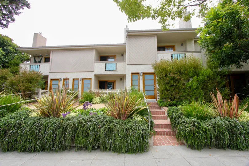View of plants surrounded a villa in Bay Blue Vista