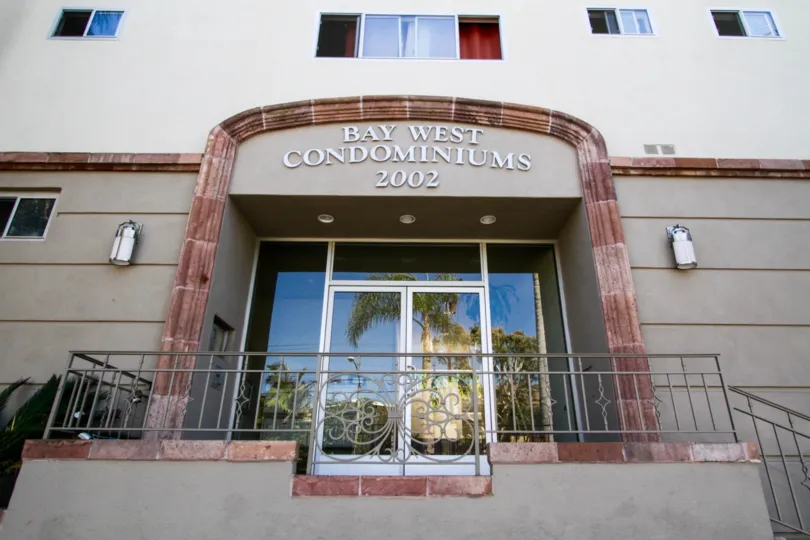 The entrance into Bay West in Santa Monica