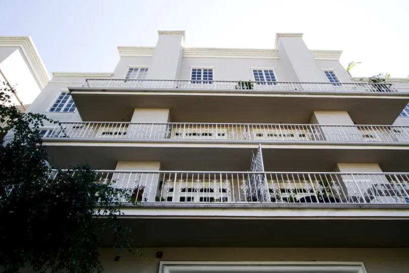 The balconies at Dorchester House