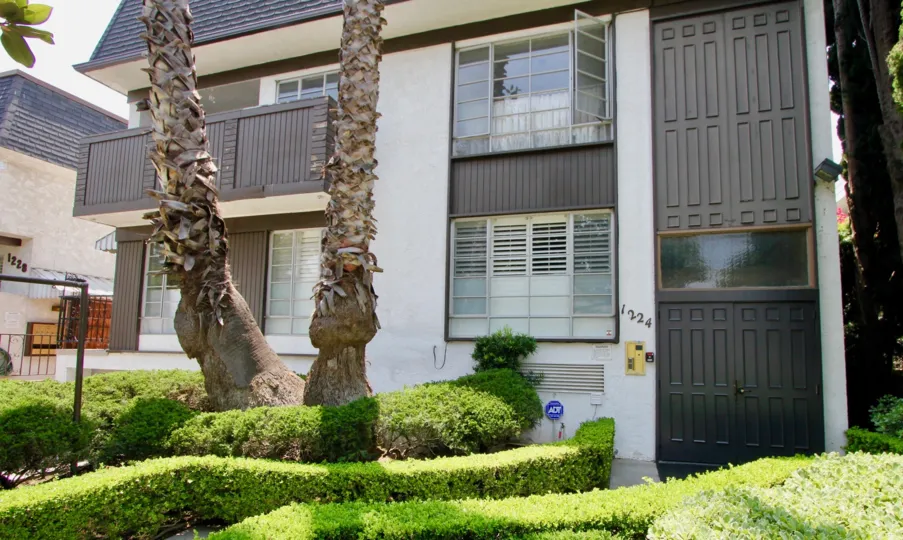 brown and white building of 1224 Euclid Manor, Santa Monica, California