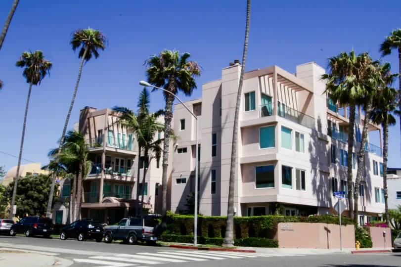 The Pacific Ocean building in Santa Monica