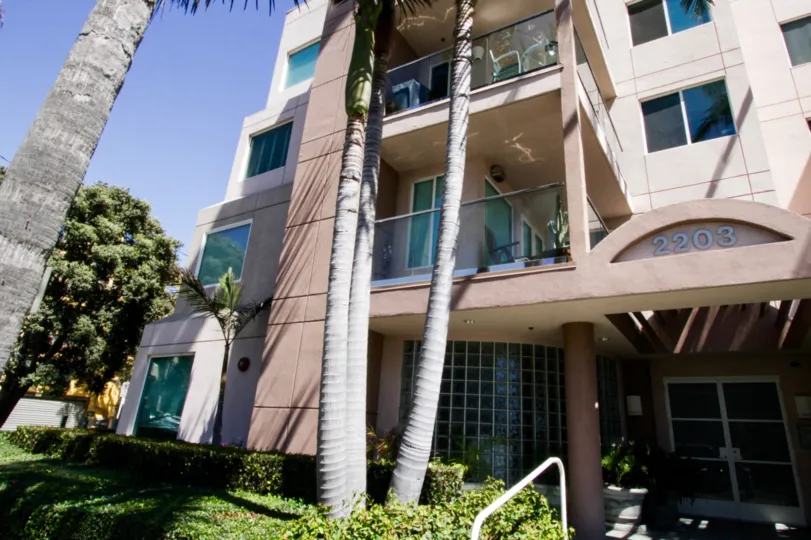 The balconies seen at Pacific Ocean