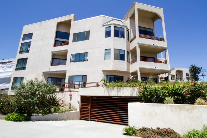 The parking for the Pacific Regency in Santa Monica