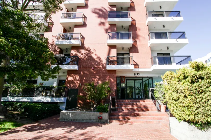 The Palm Tower building in Santa Monica