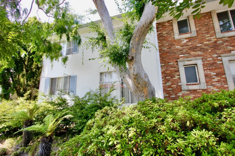 A sunny day at the Princeton South's community in Santa Monica, CA