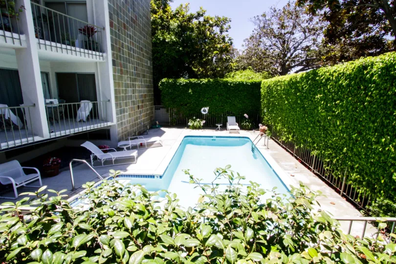 The pool at San Vicente Villas