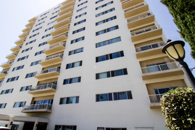 The windows at Santa Monica Bay Tower
