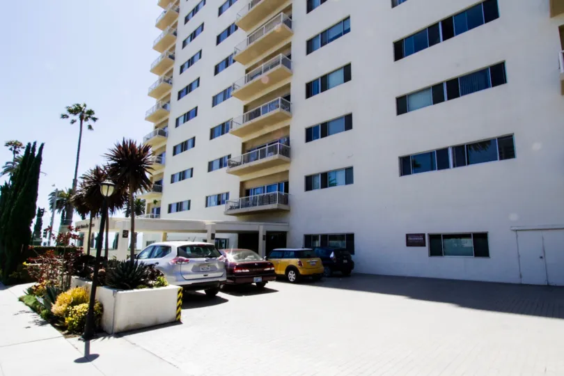 The parking for Santa Monica Bay Tower in Santa Monica