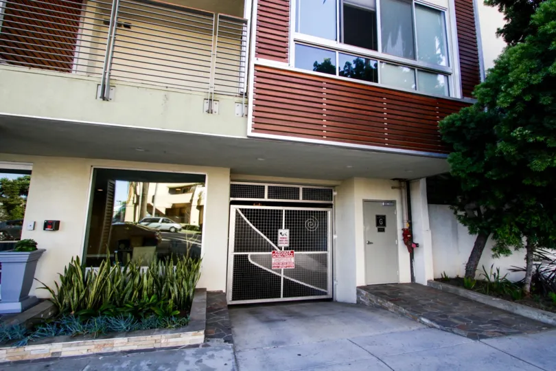 The garage at Santa Monica Collection